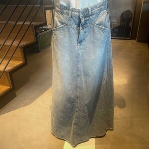 Jean skirt